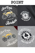 ACE CAFE LONDON ACE CAFE Cotton Long sleeve t-shirt "Live to Ride" AC001CL