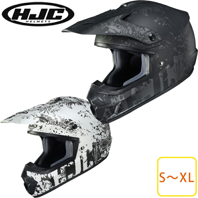 バイク用品オフロードヘルメット　HJC(エイチジェーシー)CS-MX2クリーパー HJH213　オフヘル スピーカーホール     2色展開　取寄品