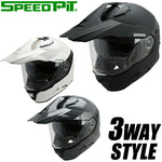 TNK(SPEEDPIT) 3WAYアドベンチャーヘルメット ZD-8