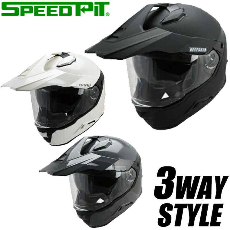 TNK(SPEEDPIT) 3WAYアドベンチャーヘルメット ZD-8