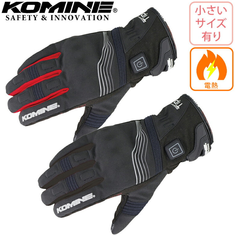 KOMINE プロテクトエレクトリックグローブショート12V EK-202