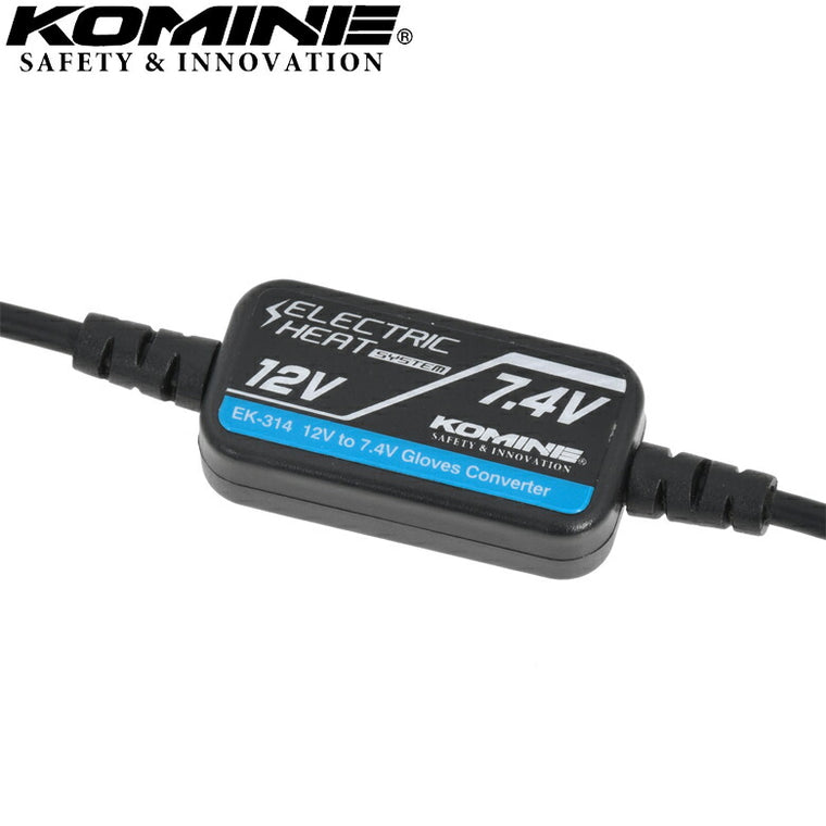 KOMINE 12V-7.4V グローブコンバーター EK-314