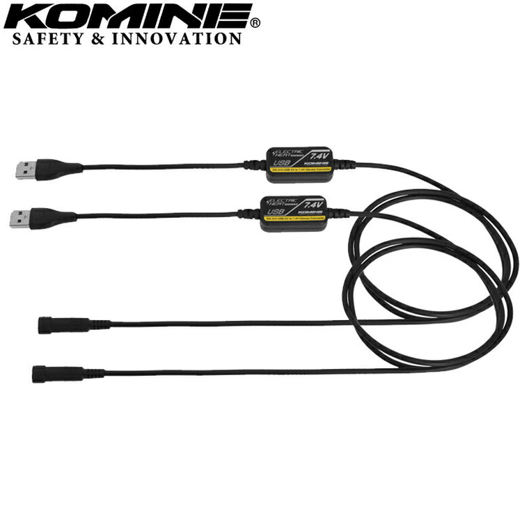 KOMINE USB 5V-7.4V グローブコンバーター EK-315