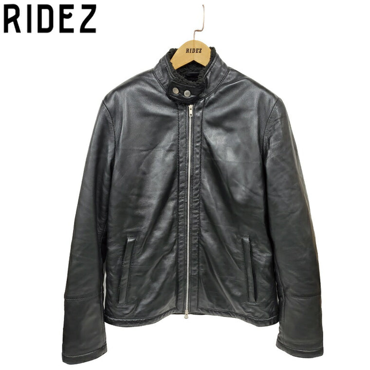 RIDEZ シングルライダースジャケット RLWJ008