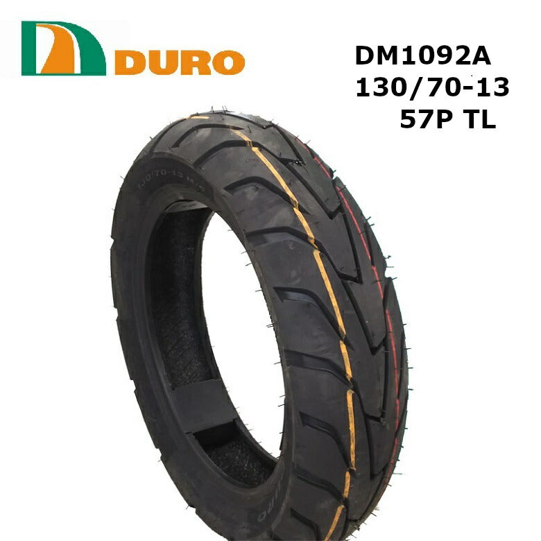 新品 DURO スクーター タイヤ 110/90-13 & 140/70-12 前後セット