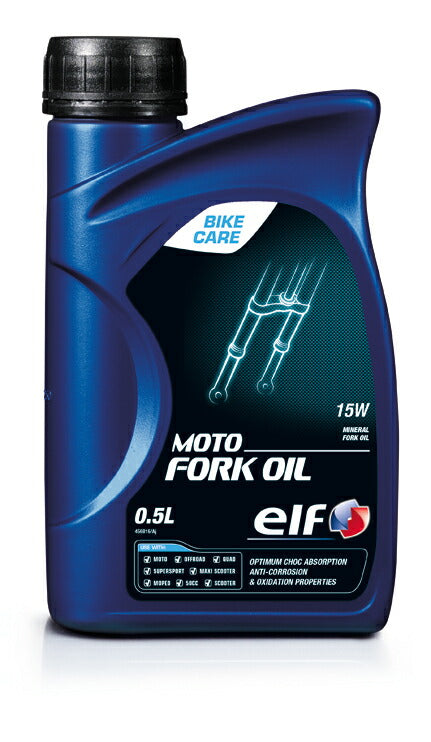 ELF MOTO FORK OIL 15W 0.5L