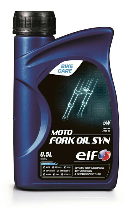 ELF MOTO FORK OIL SYN 5W 0.5L