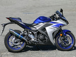RPM YZF-R25 JBK-RG10J用 80D-RAPTOR BlueTitan SLIP-ON SUS/BLUETITAN 6050Z