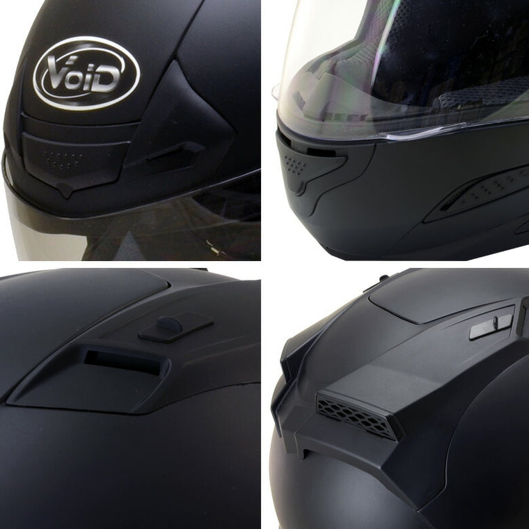 VOID15,000個突破セール! 特典（クロス）付 VOID フルフェイス TS-44ソリッドカラー