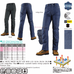 KOMINE PK-632 プレミアムベントレザージーンズ レディース 02-632