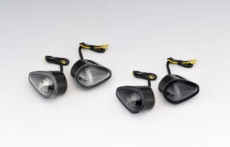 キジマ カワサキ Ninja250R(EX250K) LEDカウルウインカーランプKIT クリア 219-3032