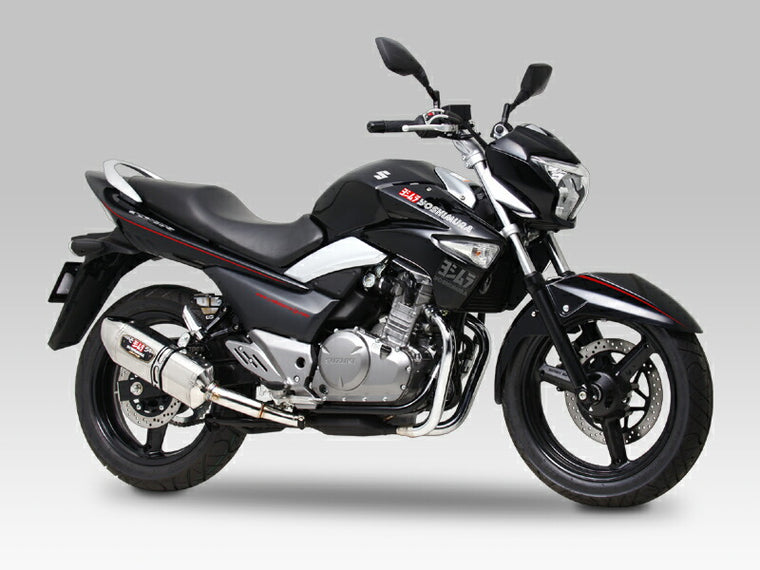 ヨシムラ GSR250､GSR250S Slip-On R-77Jサイクロン EXPORT SPEC 政府認証 STBC 110-120-5W80B