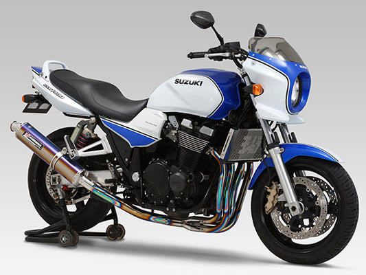 GSX1400(-05) 機械曲チタンサイクロン TTB(チタンブルーカバー) 110-114-8282B