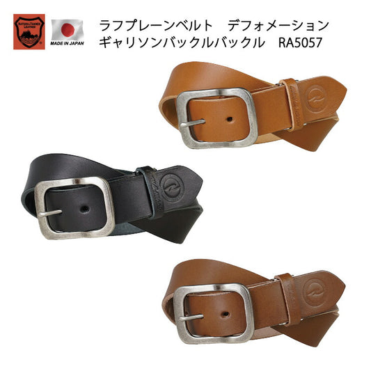 ラフ＆ロード ROUGH＆ROAD ラフプレーンベルト デフォメーションギャリソンバックル RA5057