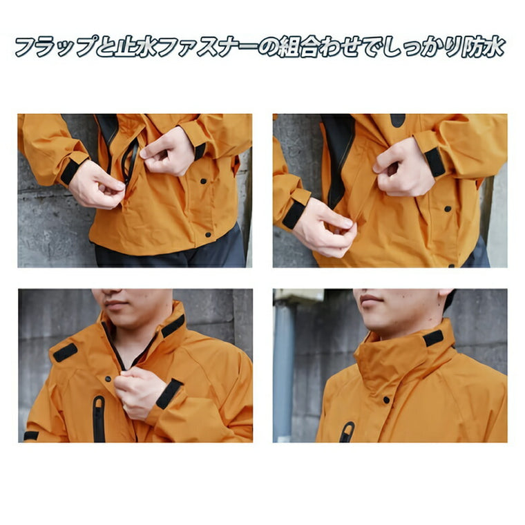 WIDESOURCE 軽量ストレッチレインスーツ HR-001