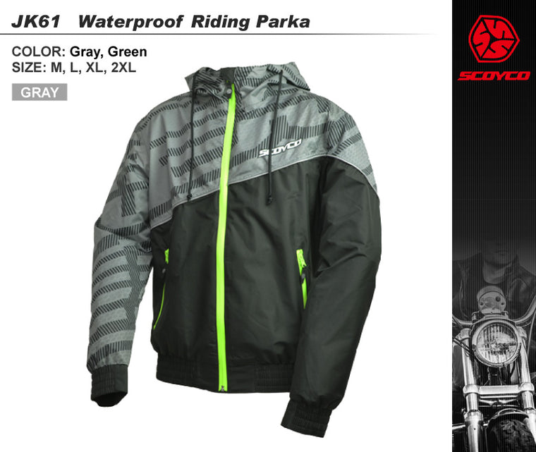 SCOYCO(スコイコ) ライディングパーカー JK61 Wizzard