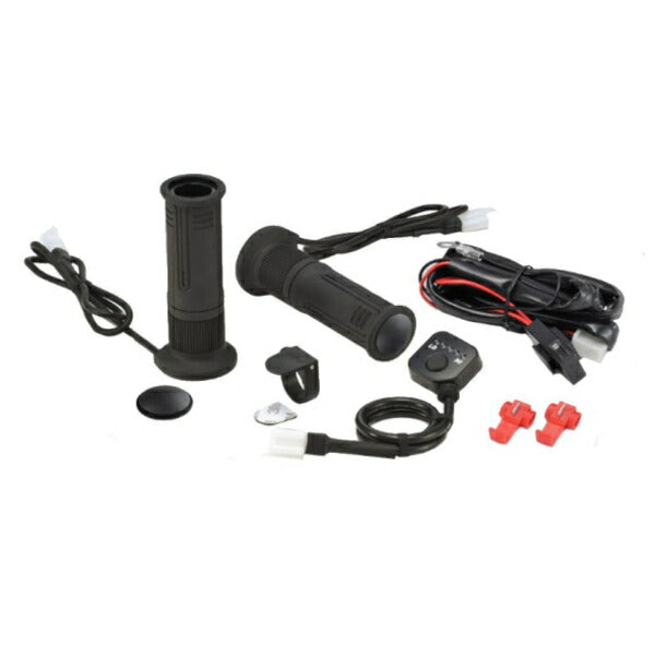 キジマ グリップヒーター/GH08/プッシュ式スイッチ/115mm 304-8206