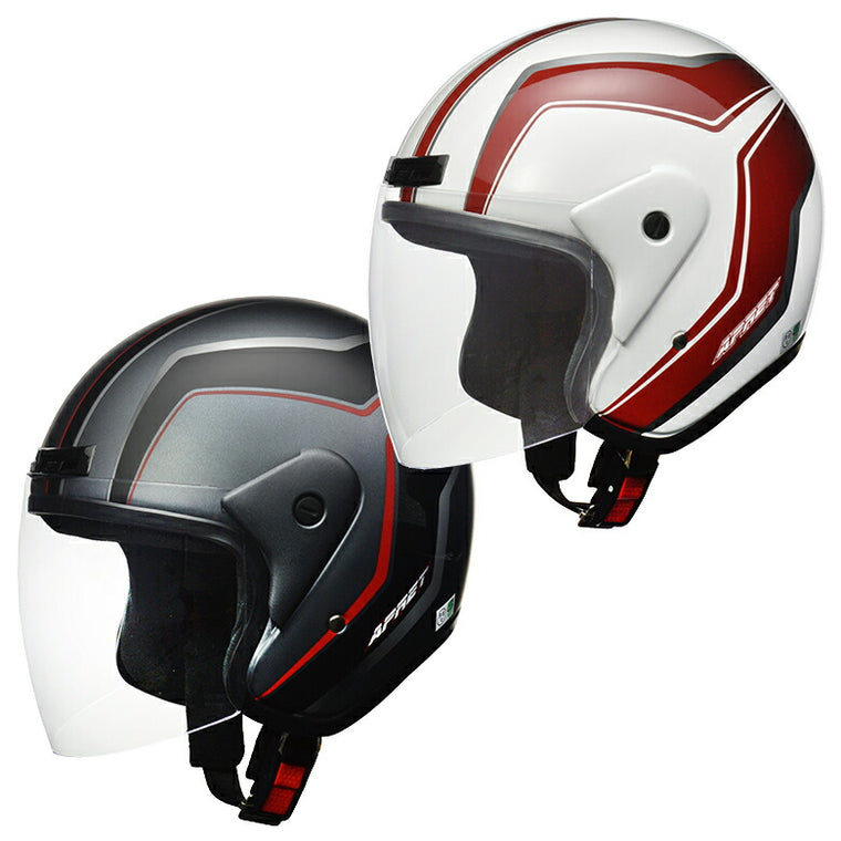 LEAD アペレート ジェットヘルメット APRET