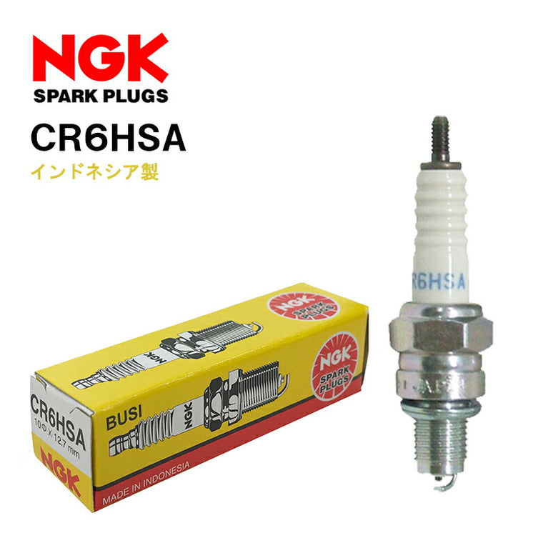 インドネシア製SFC在庫品パッケージにBUSIと入ってる NGK(BUSI) NGK(BUSI) スパークプラグ CR6HSA