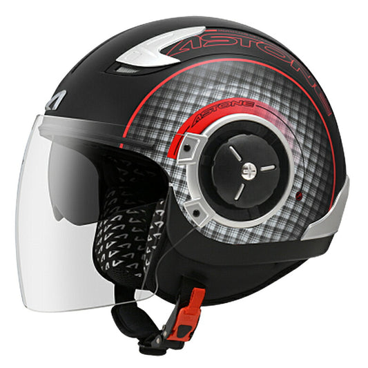 ASTONE DJ11 マットブラック/SS11レッド DJ11