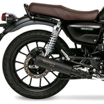MORIWAKI GB350/GB350S スリップオンショートメガホンブラック 01810-HG1U3-00