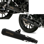 MORIWAKI GB350/GB350S スリップオンショートメガホンブラック 01810-HG1U3-00